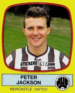 Cromo Peter Jackson - UK Football 1987-1988 - Panini