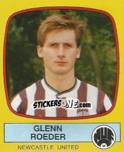 Cromo Glenn Roeder - UK Football 1987-1988 n. 153 - Panini