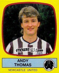 Figurina Andy Thomas - UK Football 1987-1988 - Panini