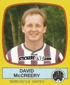 Cromo David McCreery - UK Football 1987-1988 n. 155 - Panini