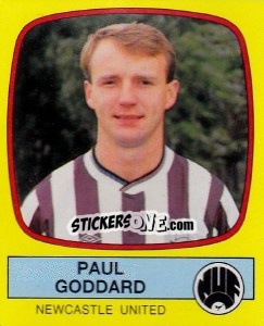 Sticker Paul Goddard - UK Football 1987-1988 n. 163 - Panini