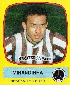 Sticker Mirandinha - UK Football 1987-1988 n. 164 - Panini