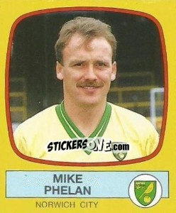 Cromo Mike Phelan - UK Football 1987-1988 - Panini