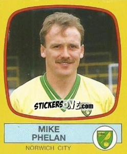 Sticker Mike Phelan - UK Football 1987-1988 n. 170 - Panini
