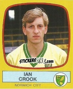Figurina Ian Crook - UK Football 1987-1988 n. 175 - Panini