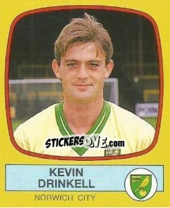 Figurina Kevin Drinkell - UK Football 1987-1988 - Panini