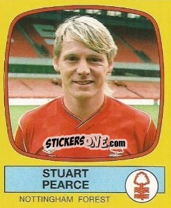 Sticker Stuart Pearce - UK Football 1987-1988 n. 183 - Panini