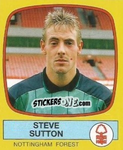 Sticker Chris Sutton - UK Football 1987-1988 - Panini