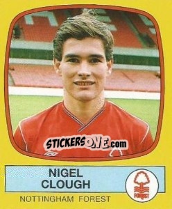 Sticker Nigel Clough - UK Football 1987-1988 n. 193 - Panini