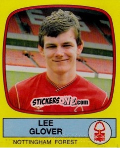 Cromo Lee Glover - UK Football 1987-1988 - Panini