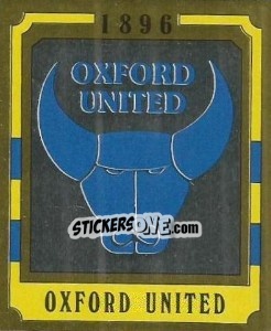 Sticker Badge - UK Football 1987-1988 - Panini