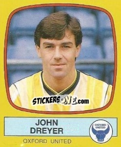 Sticker John Dreyer - UK Football 1987-1988 n. 200 - Panini