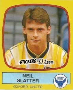 Figurina Neil Slatter - UK Football 1987-1988 - Panini