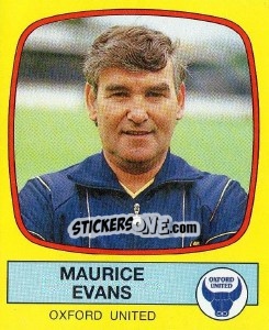 Sticker Maurice Evans - UK Football 1987-1988 n. 204 - Panini