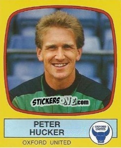 Sticker Peter Hucker - UK Football 1987-1988 - Panini