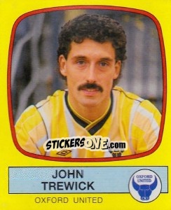 Figurina John Trewick - UK Football 1987-1988 - Panini