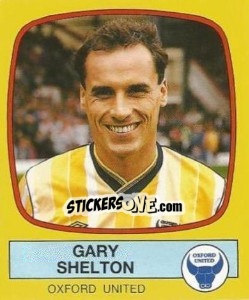 Figurina Gary Shelton - UK Football 1987-1988 - Panini