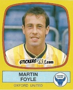 Sticker Martin Foyle - UK Football 1987-1988 n. 211 - Panini