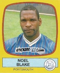 Figurina Noel Blake - UK Football 1987-1988 - Panini