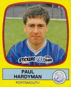 Sticker Paul Hardyman - UK Football 1987-1988 - Panini