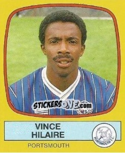 Figurina Vince Hilaire - UK Football 1987-1988 - Panini