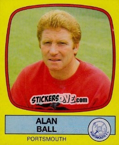 Figurina Alan Ball - UK Football 1987-1988 - Panini