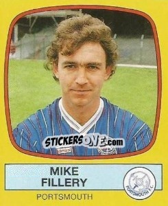Figurina Mike Fillery - UK Football 1987-1988 - Panini
