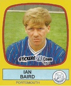 Figurina Ian Baird - UK Football 1987-1988 - Panini