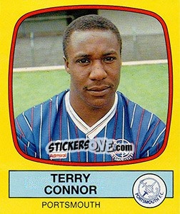 Sticker Terry Connor - UK Football 1987-1988 - Panini