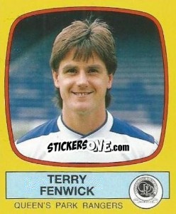 Cromo Terry Fenwick - UK Football 1987-1988 - Panini