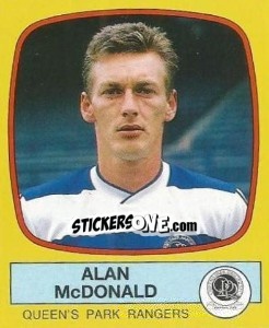 Figurina Alan McDonald - UK Football 1987-1988 - Panini