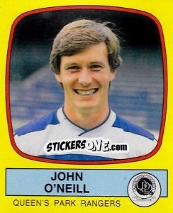Sticker John O'Neill - UK Football 1987-1988 n. 235 - Panini