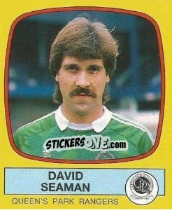 Cromo David Seaman - UK Football 1987-1988 - Panini