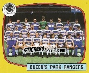 Figurina Team - UK Football 1987-1988 - Panini