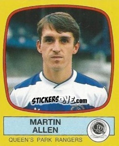 Sticker Martin Allen - UK Football 1987-1988 n. 240 - Panini