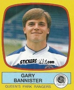 Cromo Gary Bannister - UK Football 1987-1988 - Panini