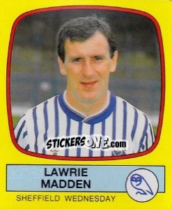 Sticker Lawrie Madden - UK Football 1987-1988 - Panini