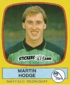 Cromo Martin Hodge - UK Football 1987-1988 - Panini