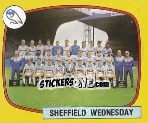 Sticker Team - UK Football 1987-1988 - Panini