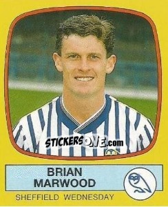 Sticker Brian Marwood - UK Football 1987-1988 n. 258 - Panini