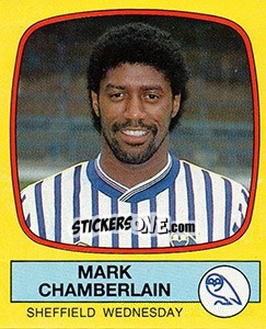Figurina Mark Chamberlain - UK Football 1987-1988 - Panini