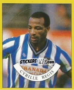 Figurina Cyrille Regis - UK Football 1987-1988 - Panini