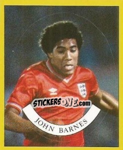 Sticker John Barnes - UK Football 1987-1988 n. 262 - Panini