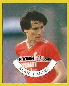 Sticker Alan Hansen - UK Football 1987-1988 n. 264 - Panini