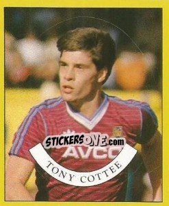 Sticker Tony Cottee - UK Football 1987-1988 - Panini