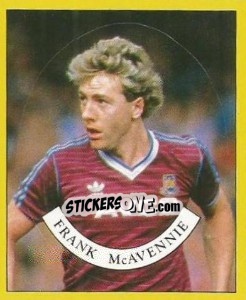 Cromo Frank McAvennie - UK Football 1987-1988 - Panini