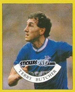 Figurina Terry Butcher - UK Football 1987-1988 - Panini