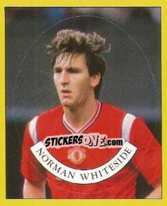 Figurina Norman Whiteside - UK Football 1987-1988 n. 269 - Panini
