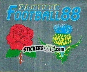 Figurina Emblems - UK Football 1987-1988 - Panini