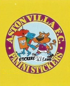 Sticker Aston Villa Badge - UK Football 1987-1988 n. 279 - Panini
